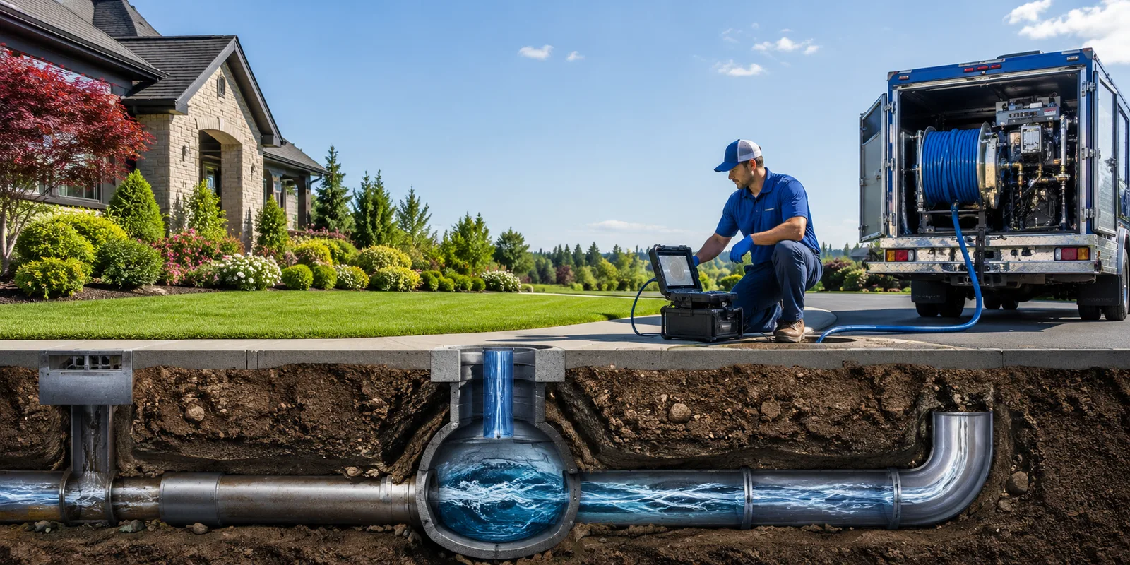 Drainage restoration information for Harrisville, PA